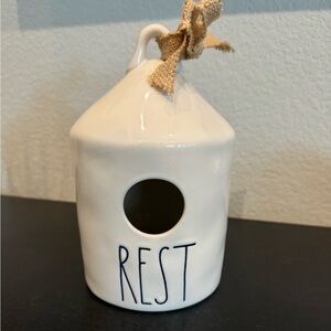 NWOT Rae Dunn Birdhouse REST